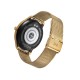 PACK RELOJ SMART ALUMINIO IP DORADO BRAZALETE Y CO