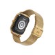 PACK RELOJ SMART IP DORADO BRAZALETE Y CORREA SR M