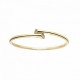 BRAZALETE TUBO GAS LISO PAVE CIRCULO