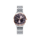 RELOJ ACERO IP ROSA BRAZALETE SRA MM