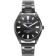 RELOJ ACERO IP NEGRO BRAZALETE SR MM