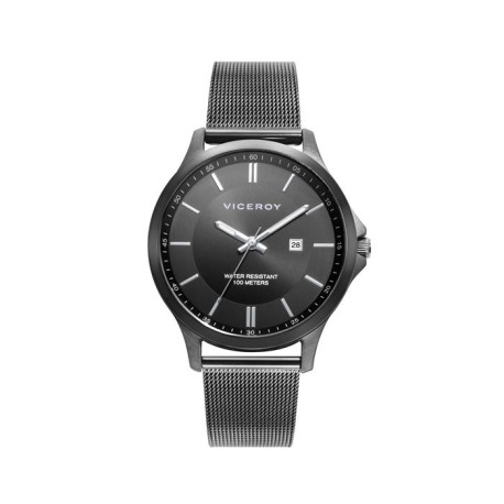 RELOJ ACERO IP GRIS BRAZALETE SRA VA