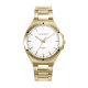 RELOJ ACERO IP DORADO BRAZALETE SR VA