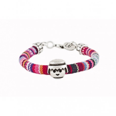 PULSERA FOLK GRANATE