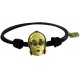 PULSERA NEGRA C3PO